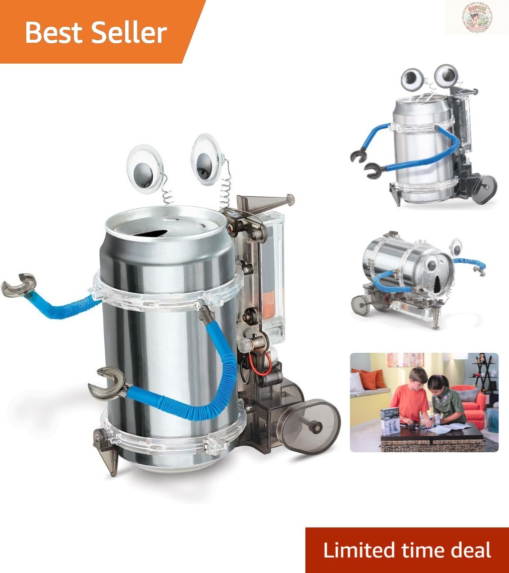 KidzRobotix DIY Tin Can Robot Kit – Unleash Creativity in STEM Education