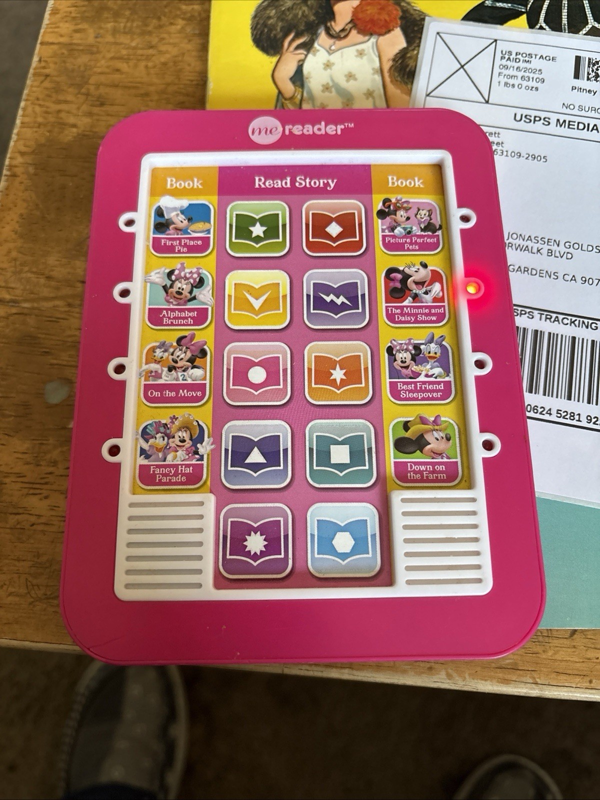 Disney Junior Minnie Mouse Friends Me Reader Electronic Storybook Read Activity