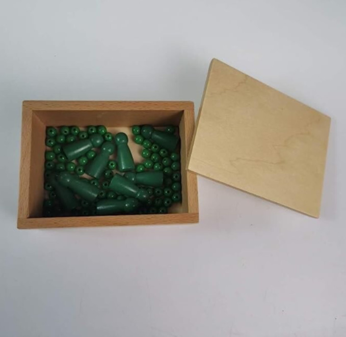 Bundled Wooden Montessori Math Multiplication & Division board game ( Premium)