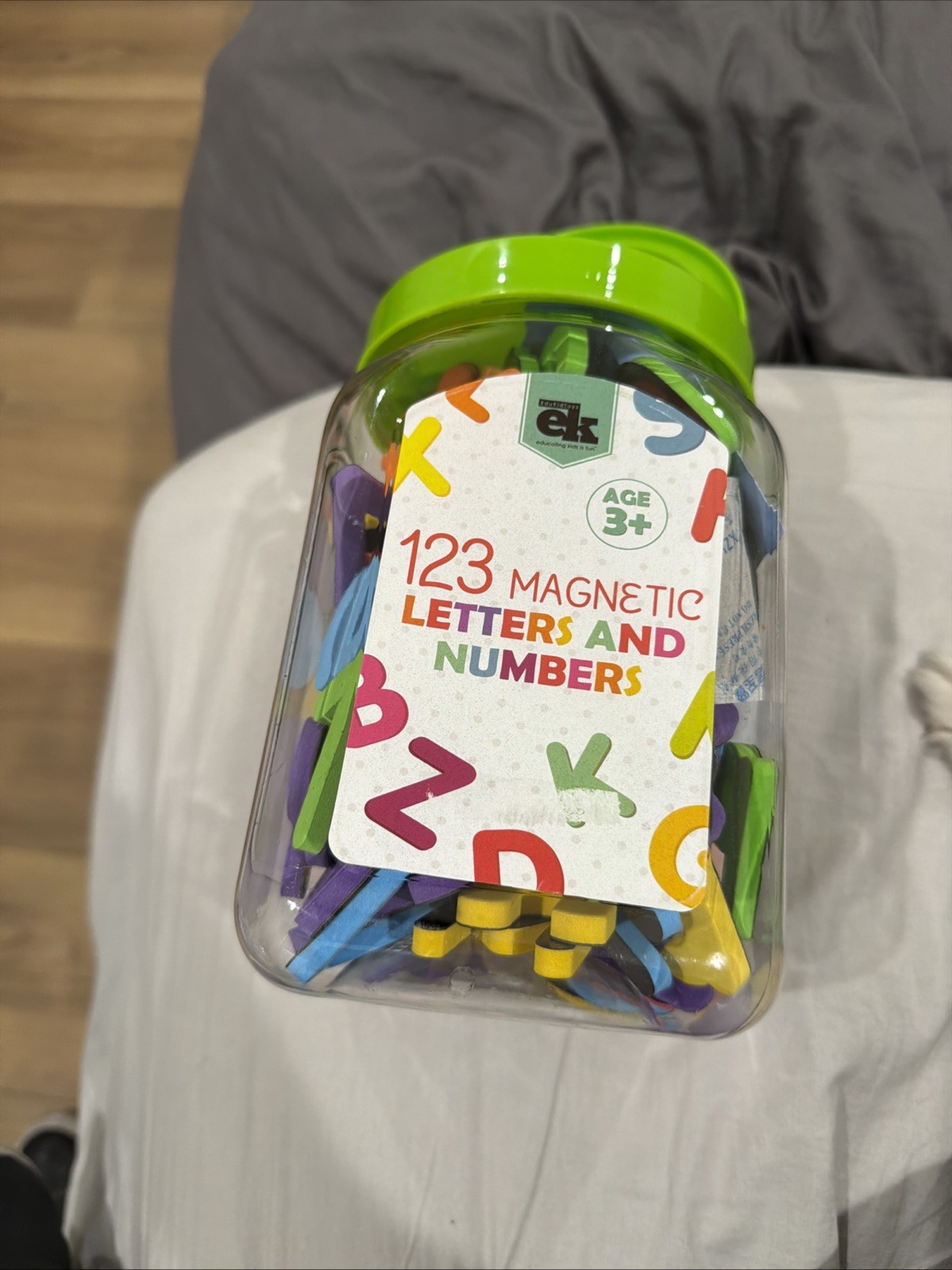 123 pieces Magnetic Letters And Numbers