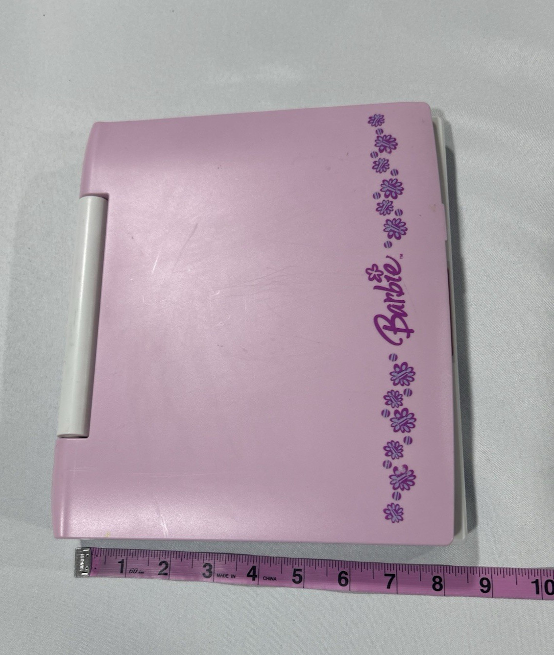 Vintage Mattel Barbie B-Book Kids Educational Learning Laptop Toy Interactive