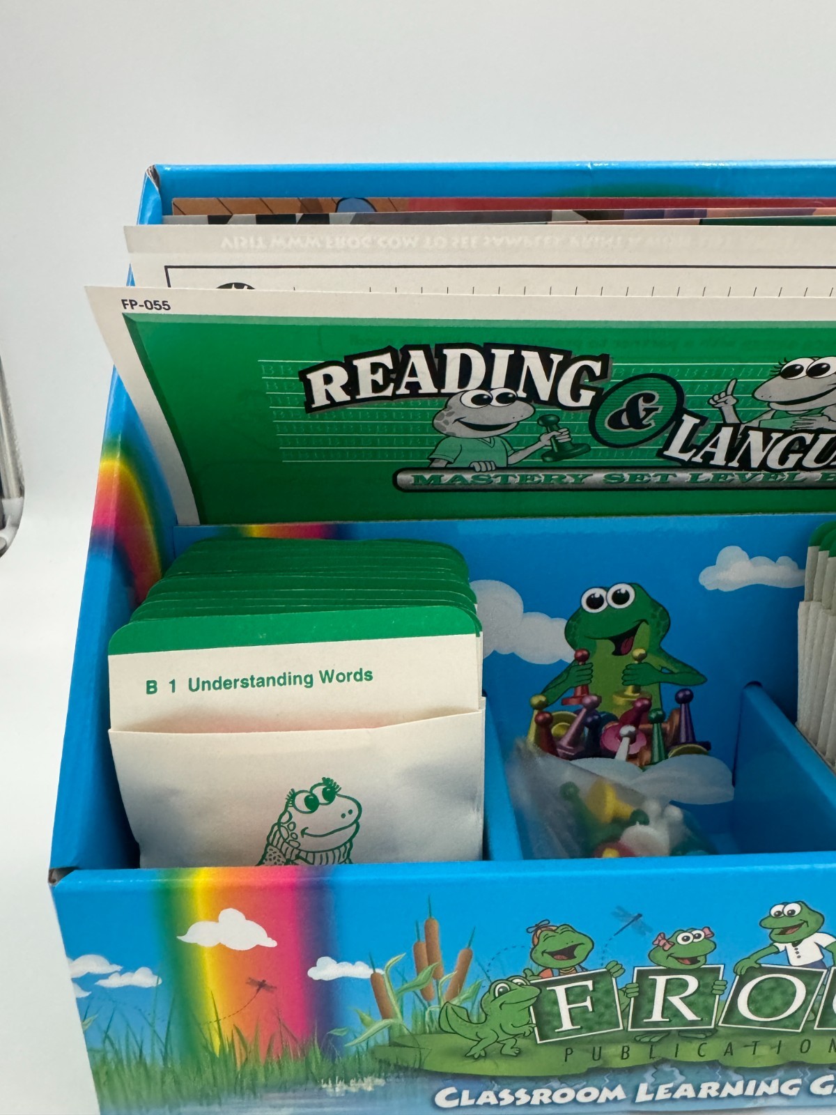 FROG Publication Classroom Learning Game Set- FP-055 Reading & Language level B