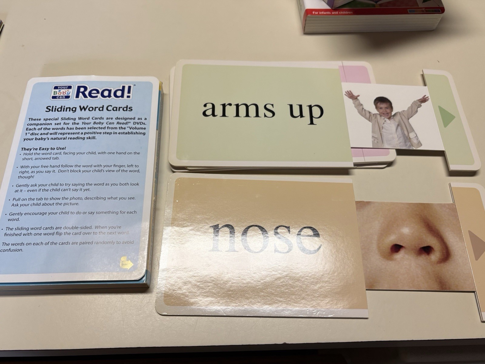Your Baby Can Read Early Language Development System Infants-Children Books/DVD
