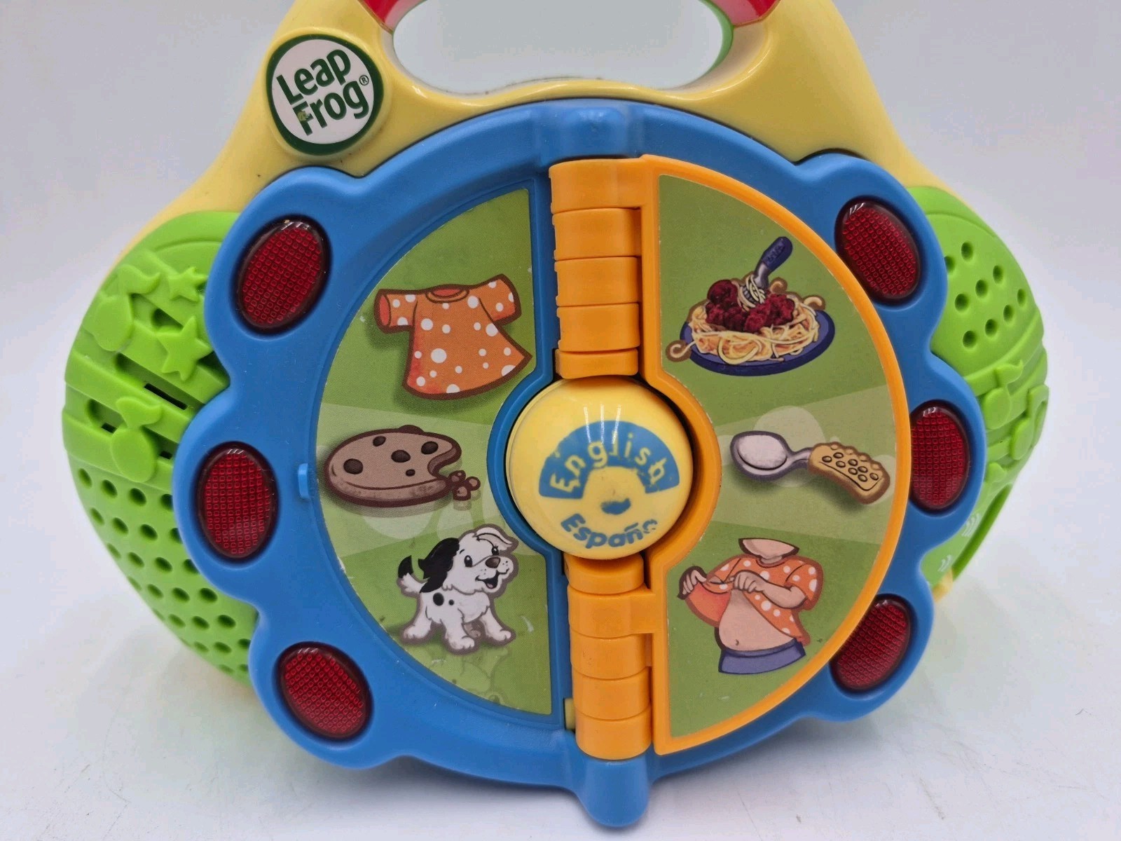 Leap Frog Learn & Groove First Words Phonics Radio English Spanish Bilingual P13