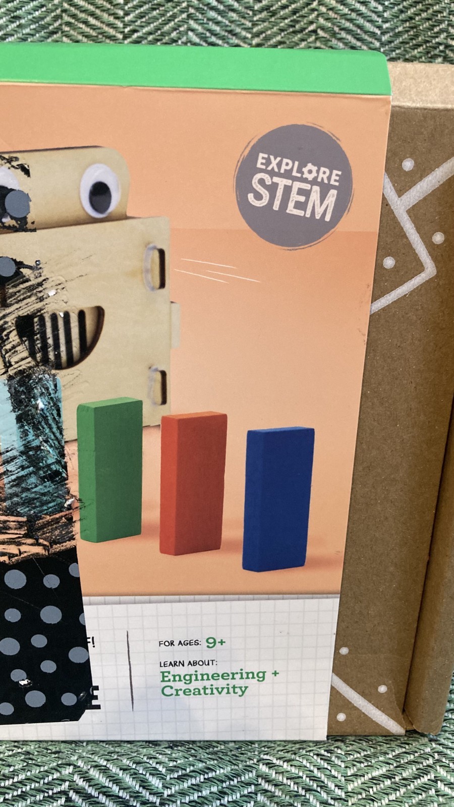 KiwiCo Tinker Crate Domino Machine | STEM Engineering Kit Ages 9+ | Unused