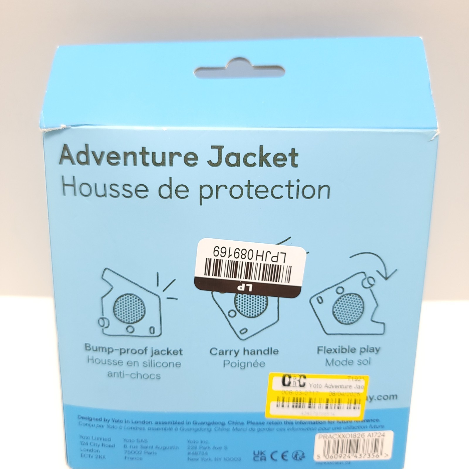 Yoto Adventure Jacket (3rd Generation) – Blue Bird