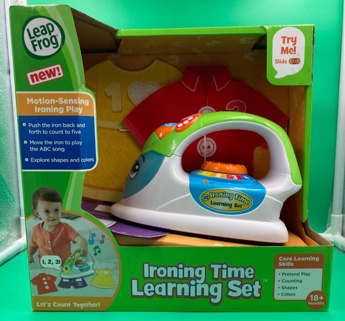 Leap Frog Ironing Time Learning Set 18+ Months New in Box