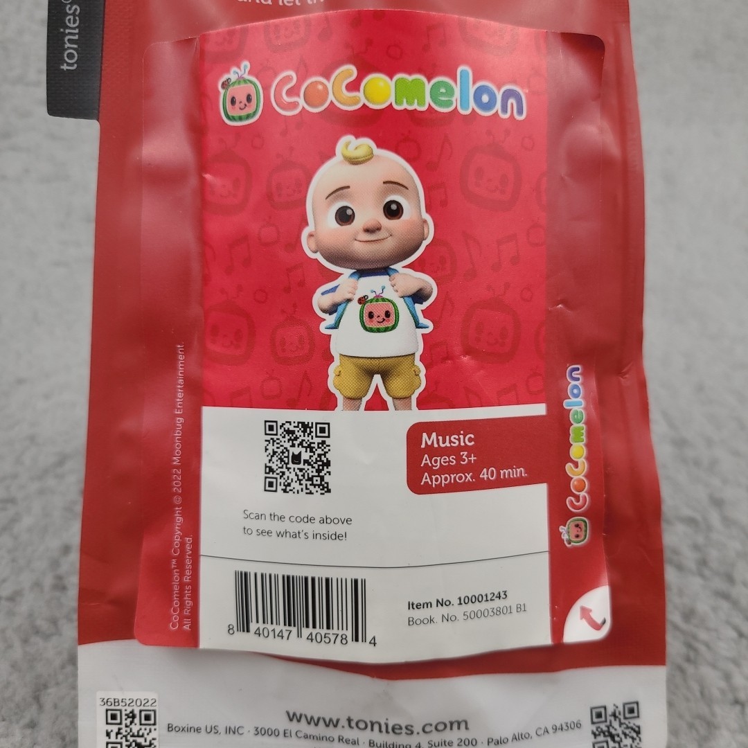 CoComelon: Outdoor Adventures with JJ Tonie Audio Character New Sealed