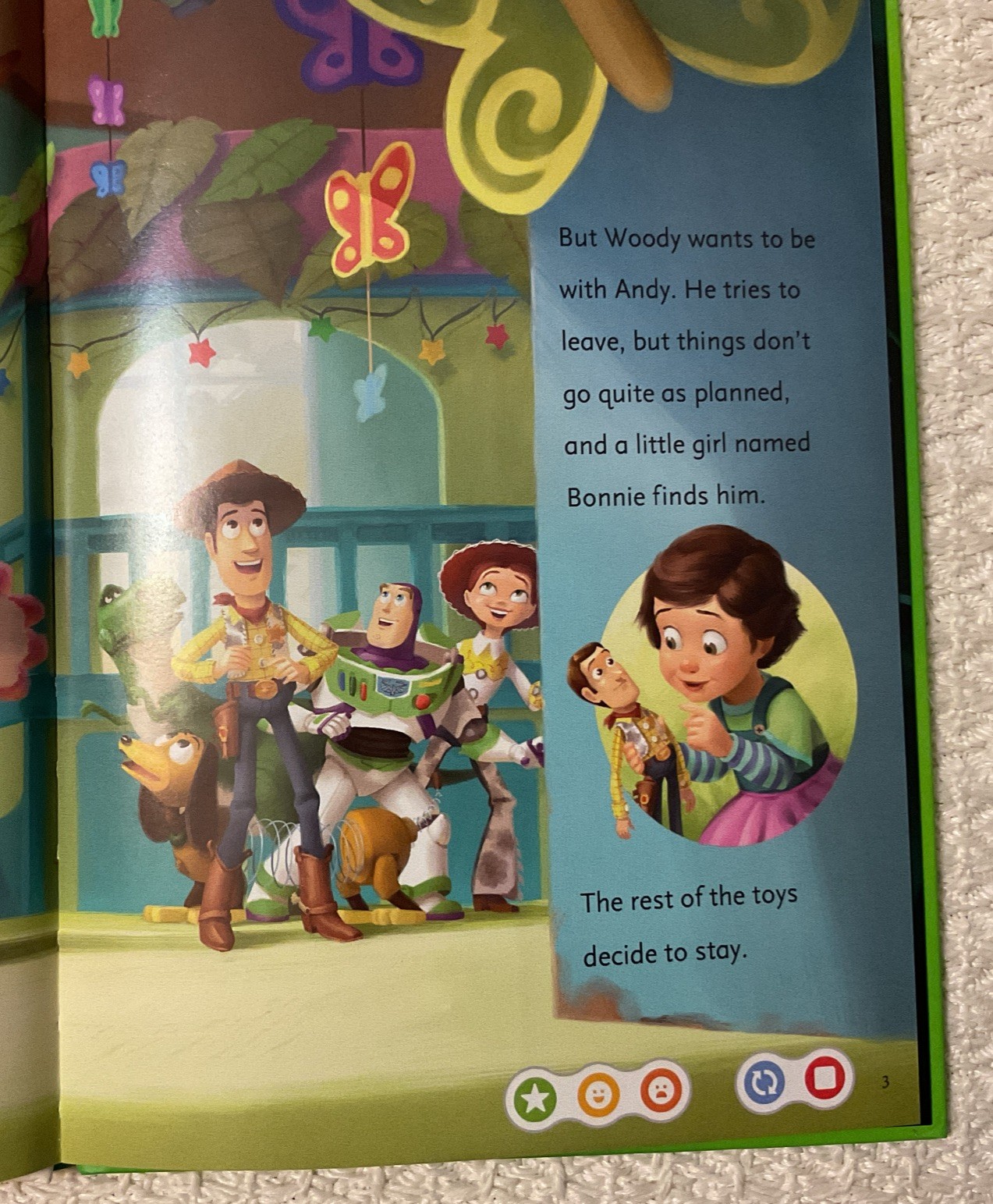 LeapFrog Tag Reader Book — Disney Pixar’s TOY STORY 3: TOGETHER AGAIN