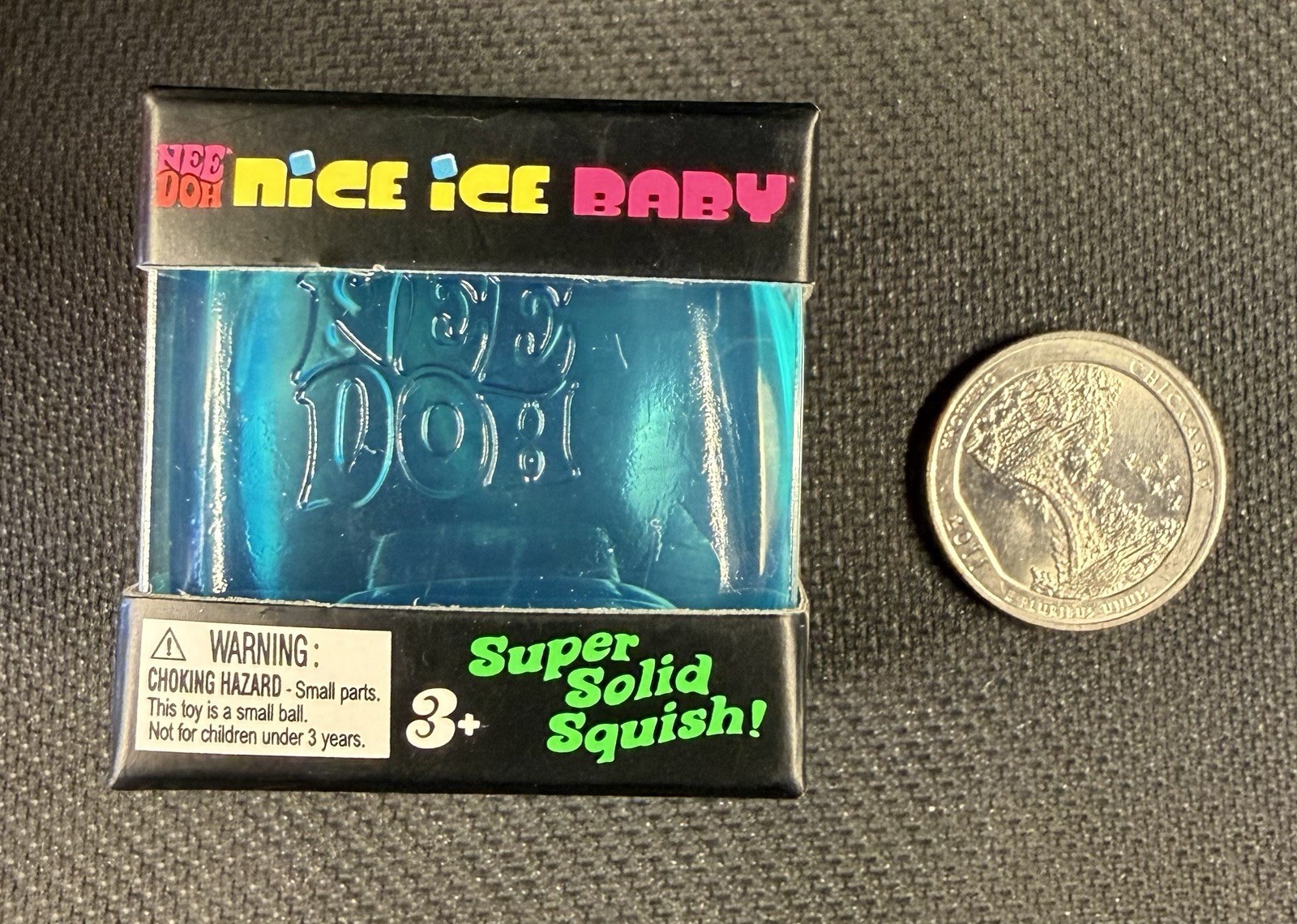 NeeDoh Squishy BUNDLE LOT 4- Viral Tiktok Authentic Schylling Nee Doh! BLUE