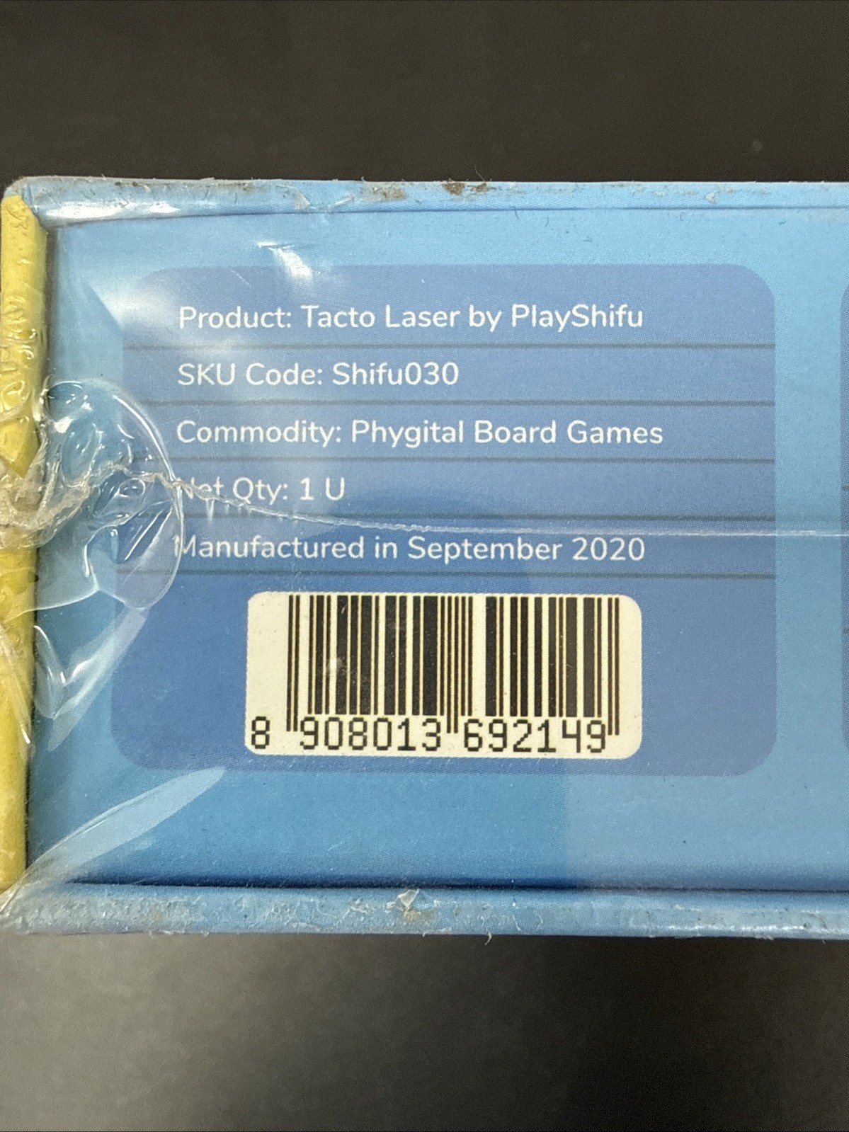 Shifu TacTo 2-in-1 combo Laser+Classics Board Games – Tablet Not Included Sealed