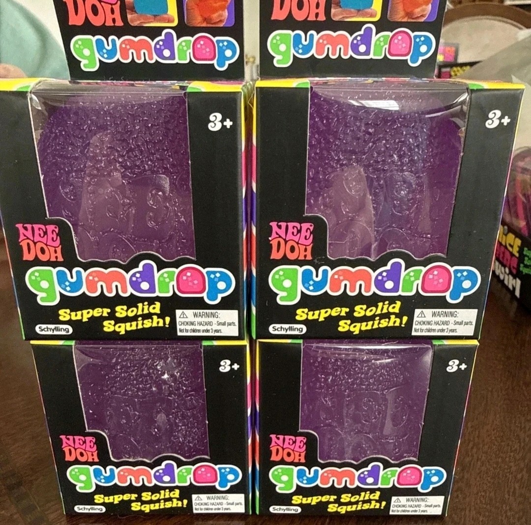 Authentic Nee Doh Gumdrop Super Solid Squish Needoh Gum Drop 🚚Free 📦Delivery