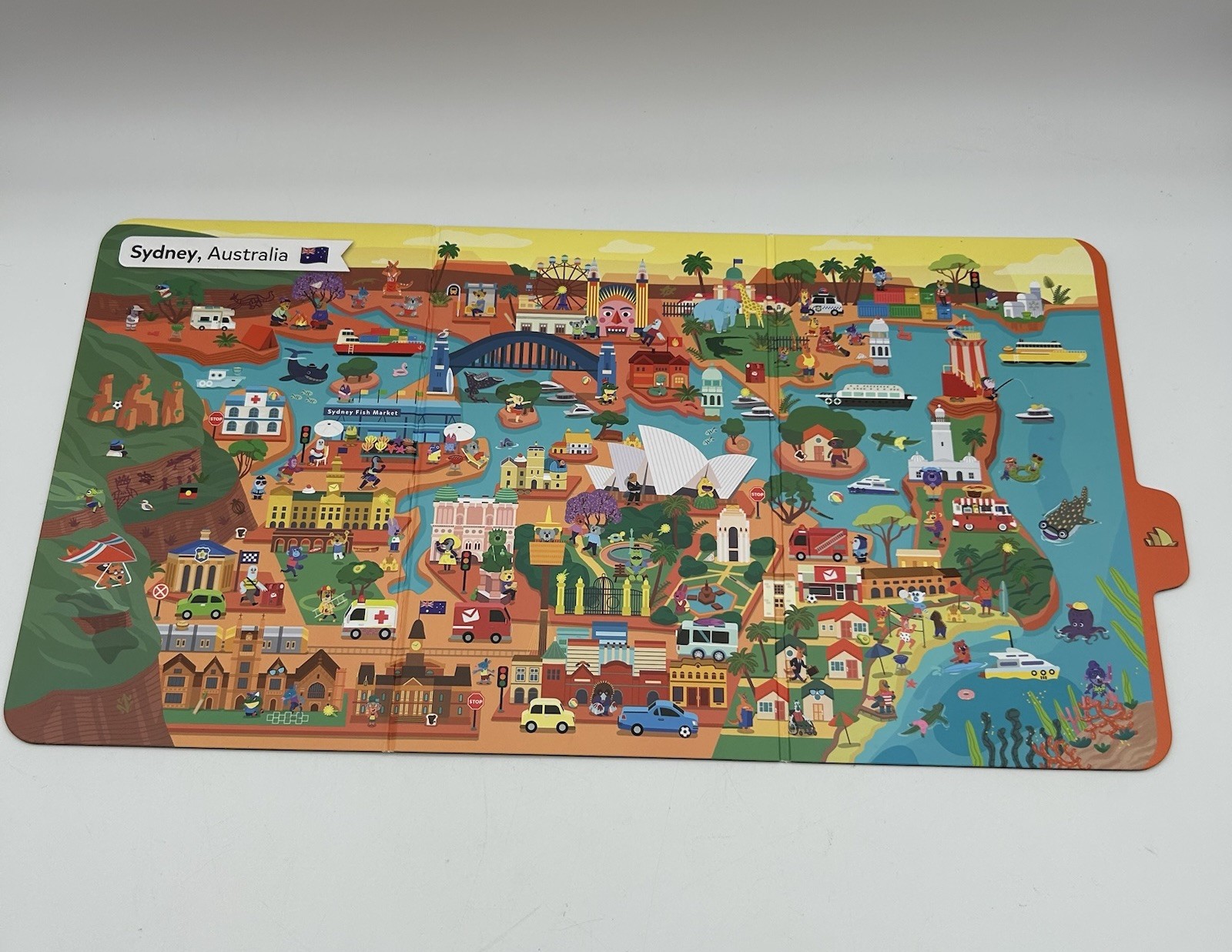 Osmo DETECTIVE AGENCY Mystery Game – 4 Folding Map Parts Only, Parts Only