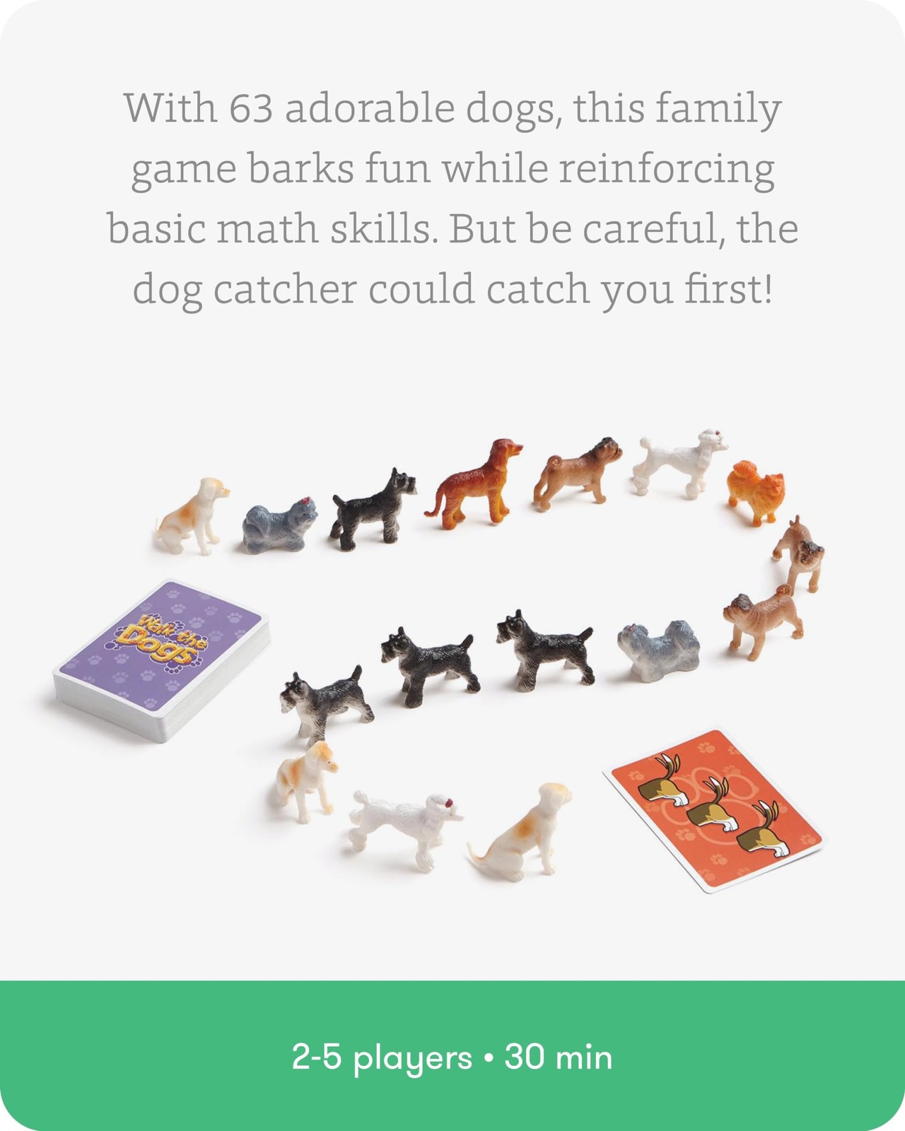 SimplyFun Walk The Dogs Math Game – One of The Most Fun Games for Kids Ages 8…