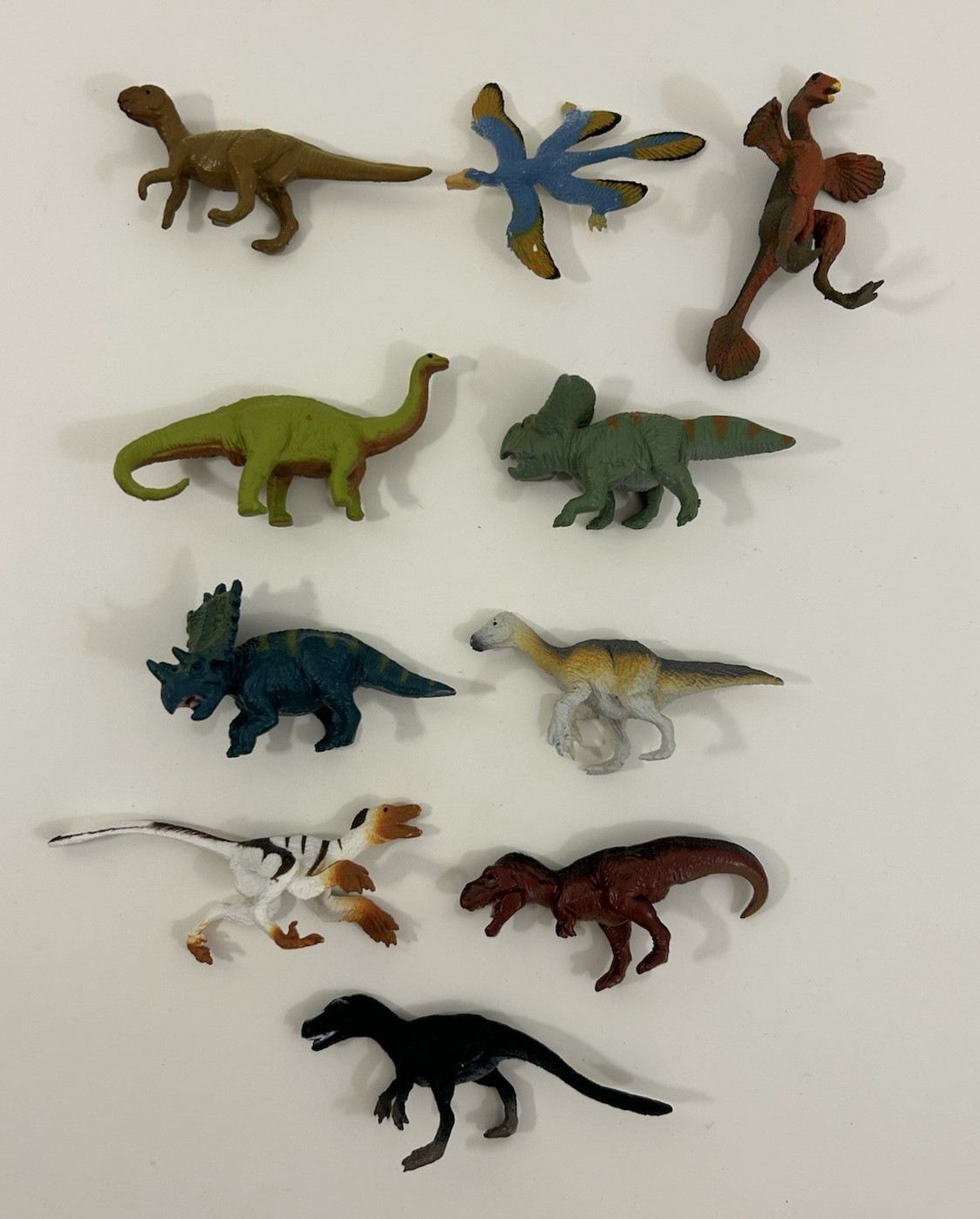 Safari Ltd. Lot of Dinosaur Toob 3″ Figures Lot of 10
