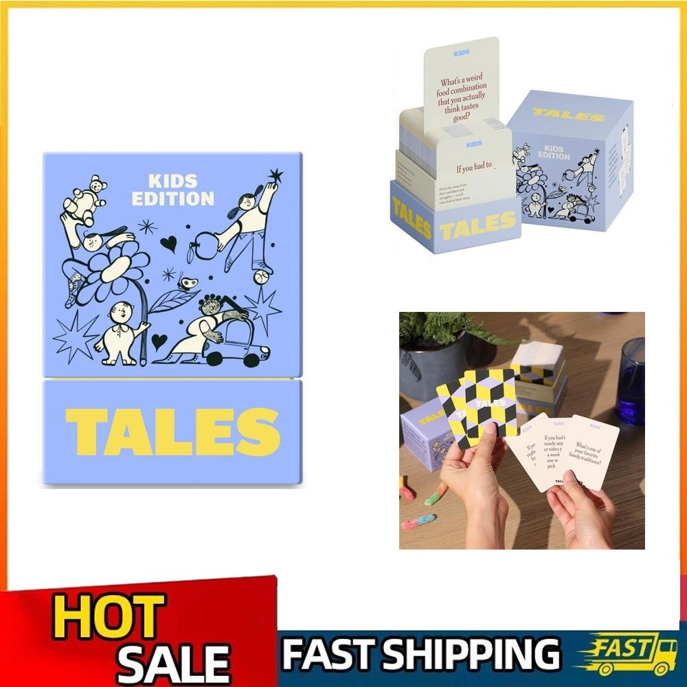 Tales Kids Edition – 150 Conversation Starter Cards USA