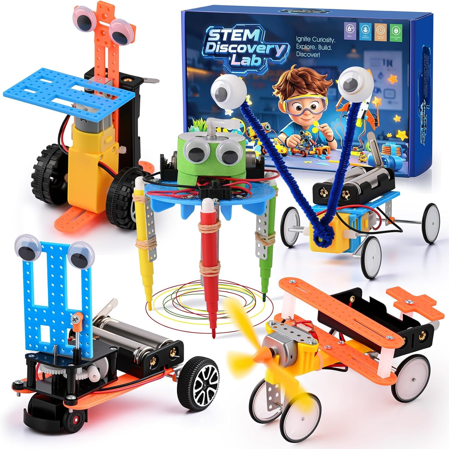 STEM Kits for Kids Ages 6-12, Science Kits for Kids, Diy STEM Christmas Gifts