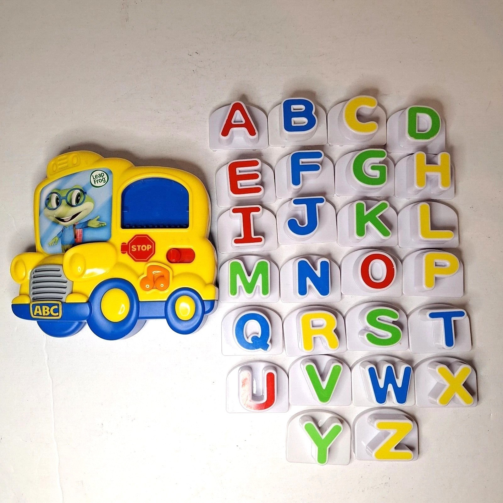 Leap Frog Fridge Phonics Magnetic Letter Set – 26 Interactive Learning Tiles EUC