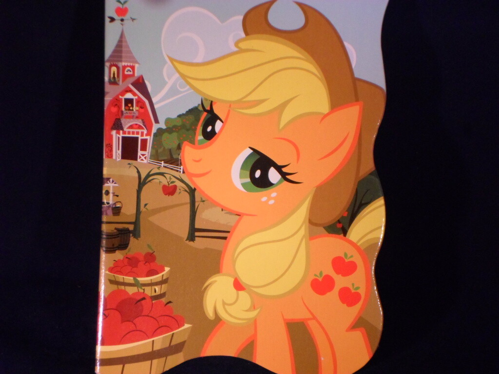 MY LITTLE PONY Hasbro Apple Jack’s Day On The Farm Board Book R4-2