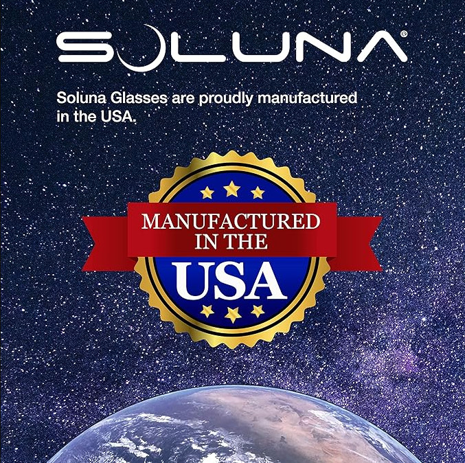 Solar Eclipse Glasses AAS Approved 2024 CE ISO Certified Safe Sun Viewing 5 Pack