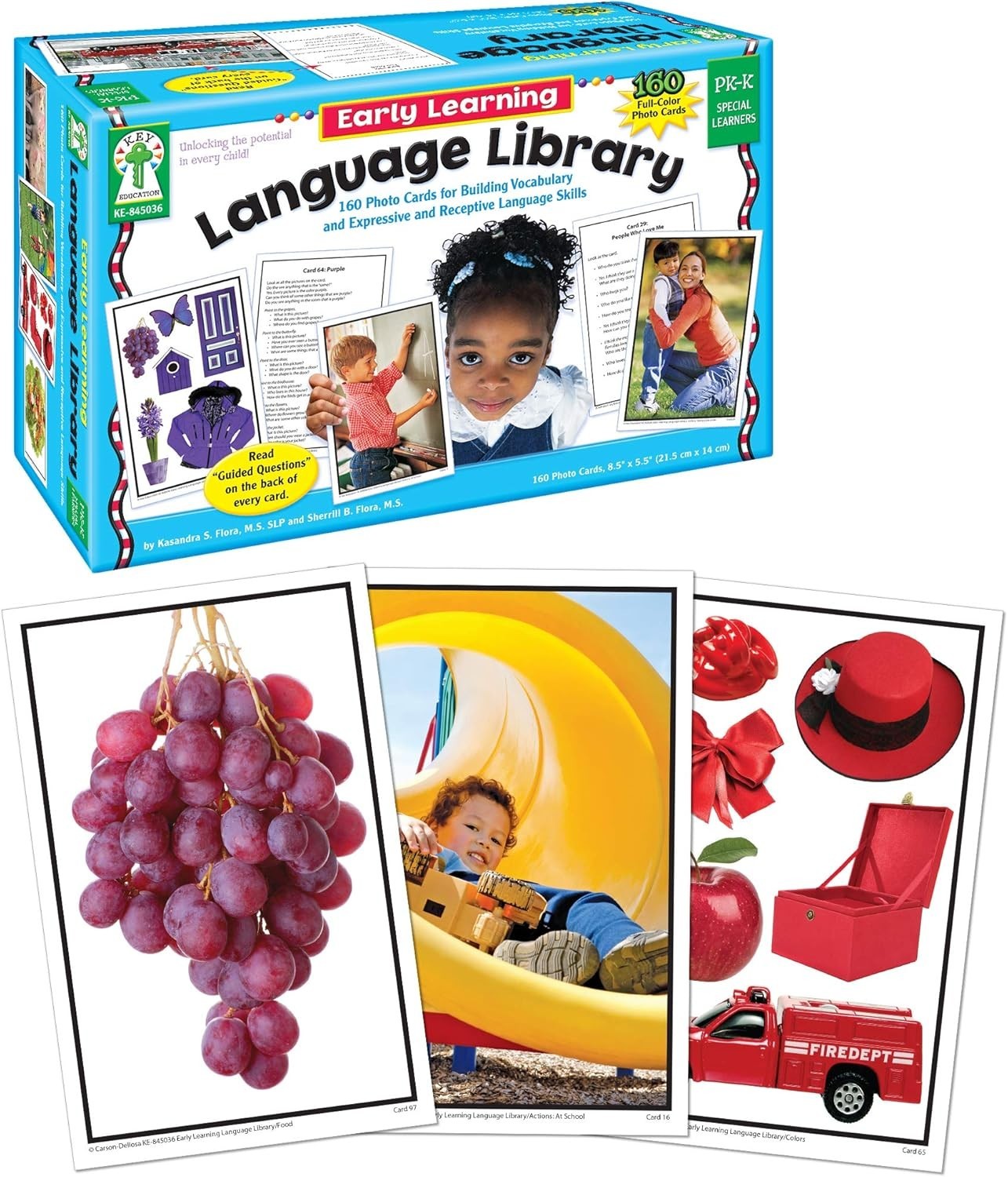 Complete Toddler Vocabulary Set: 160 Flash Cards with Resource Guide for Ages 3+