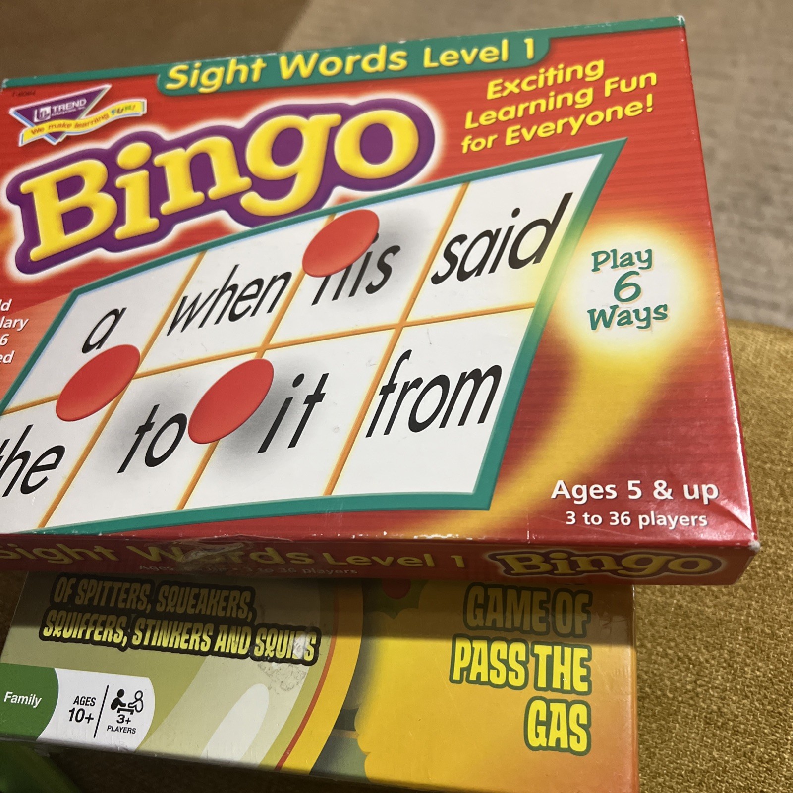 Vocabulary Spelling Bingo Sight Words Level 1 Game Exciting Way to Learn Free🎁