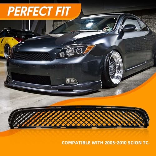 Front Bumper Guard Grille Fit for 2005-2010 Scion Tc Smt10600 Honeycomb Front
