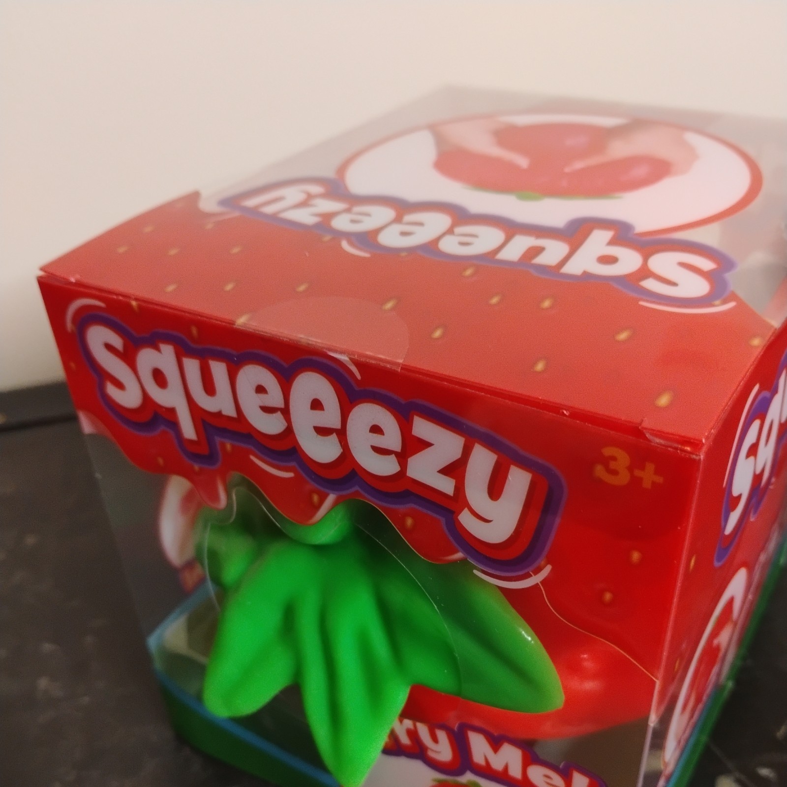 Sunny Days Jumbo Squeezy Strawberry Squishy Toy Stress Relief Viral TikTok