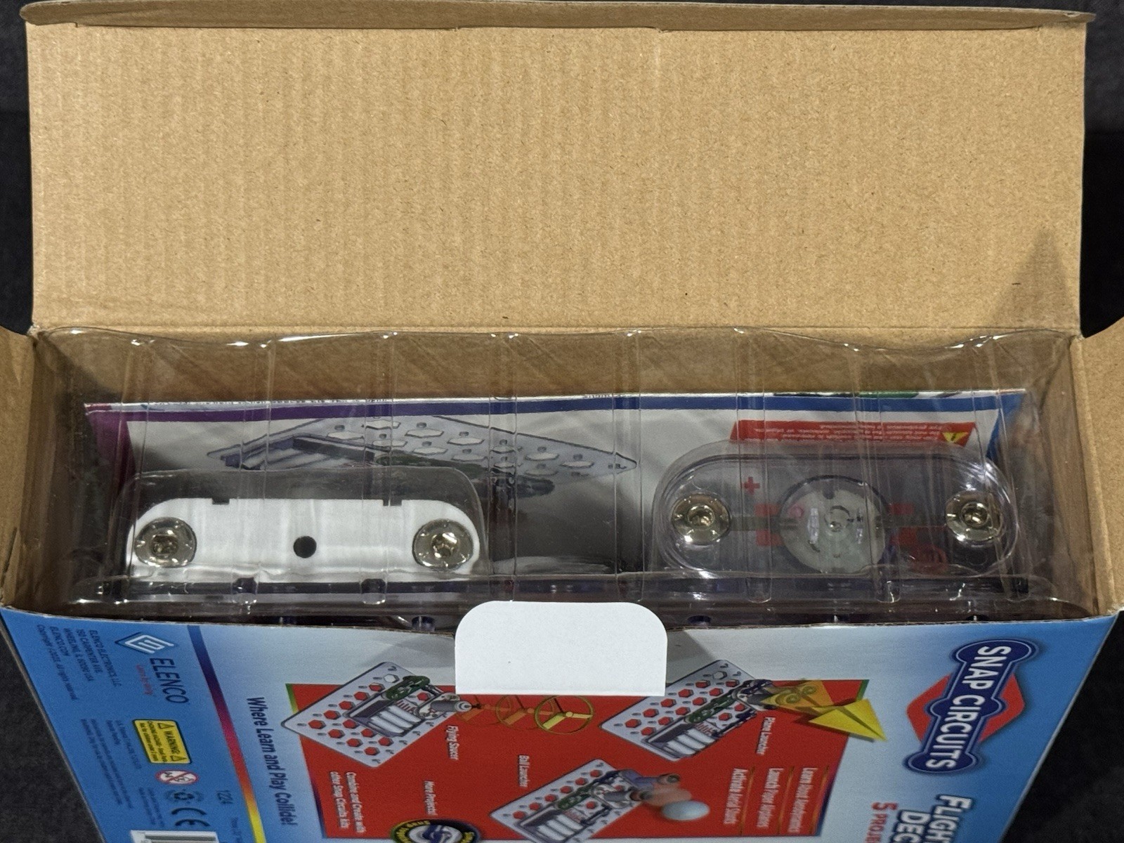 NEW Snap Circuits Flight Deck Science/STEM Toy Kit Ages 8+ Construction