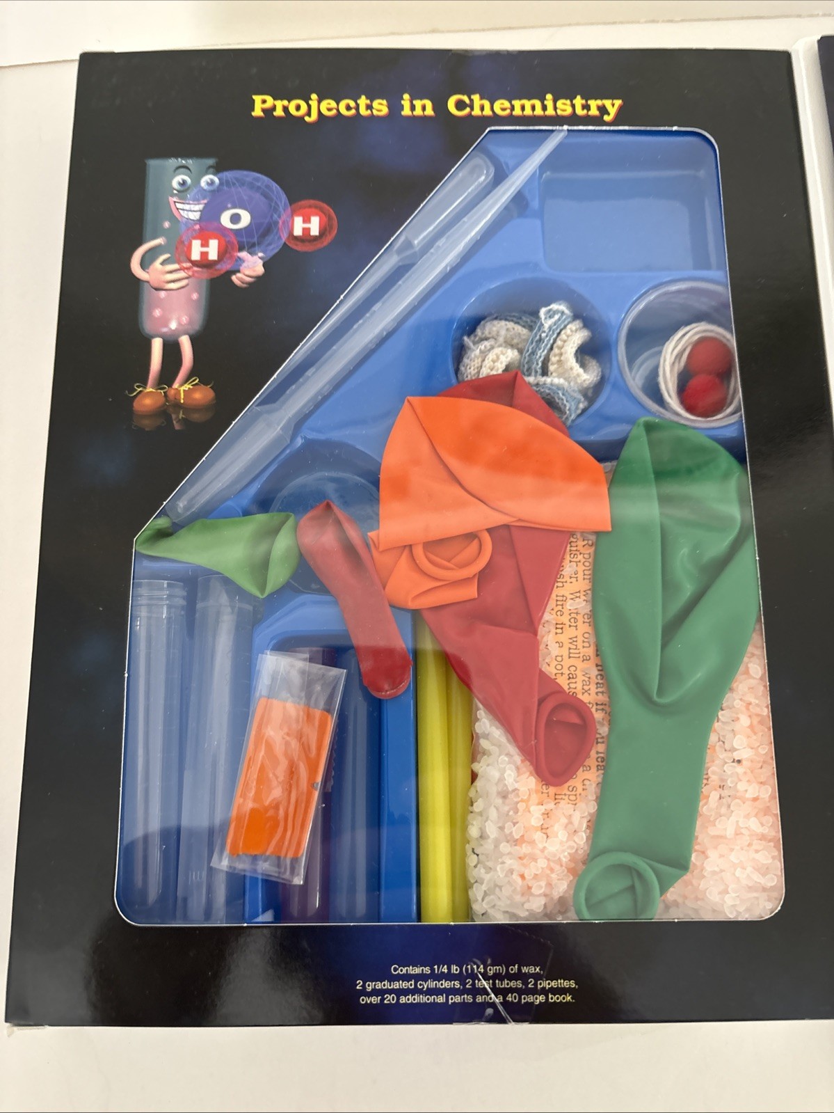 Science Wiz Charge Science Kit Chemistry Projects in Chemistry Norman NEW