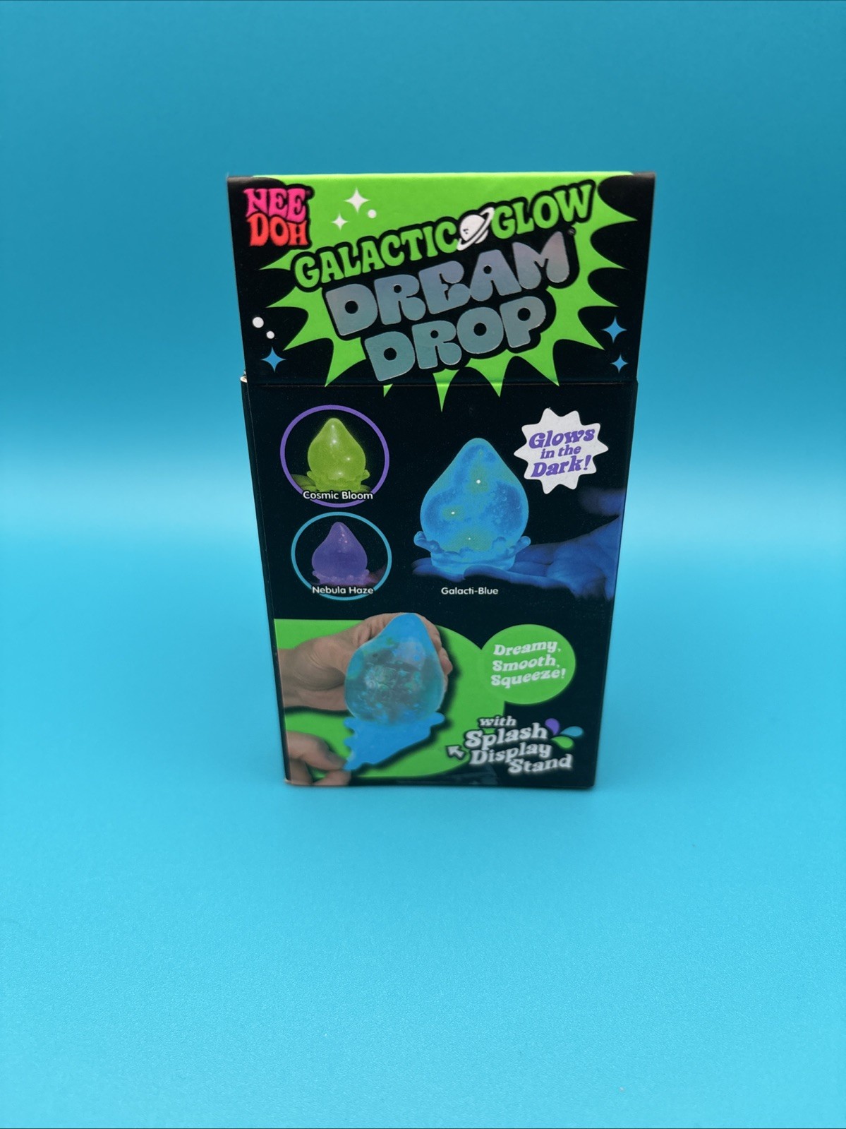 Galactic Glow NEEDOH DREAM DROP SUPER RARE Exclusive NEE DOH SCHILLING BLUE