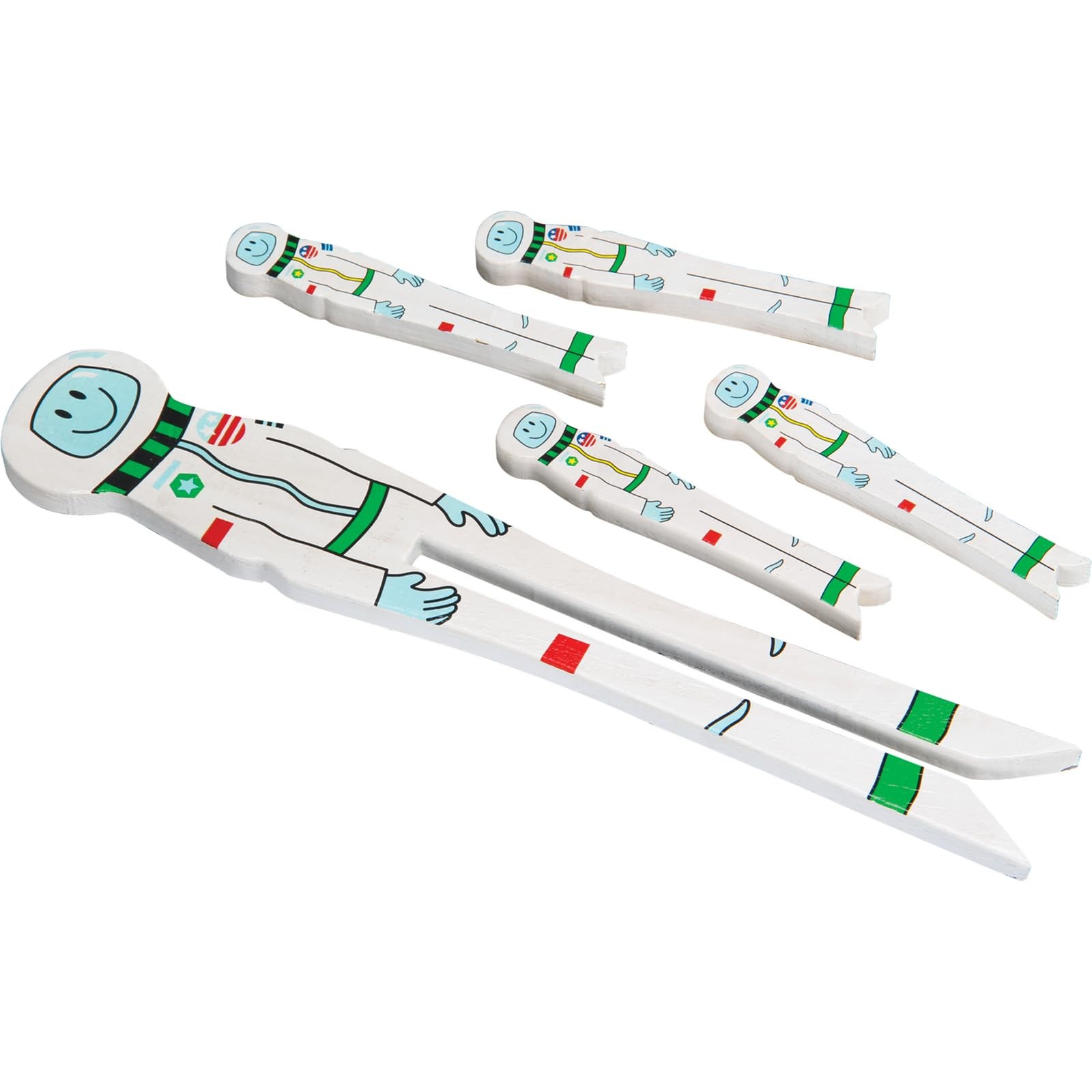 Really Good Stuff Teacher & Student Spaceman Kit – 30 Student Size, 1 Teacher Si
