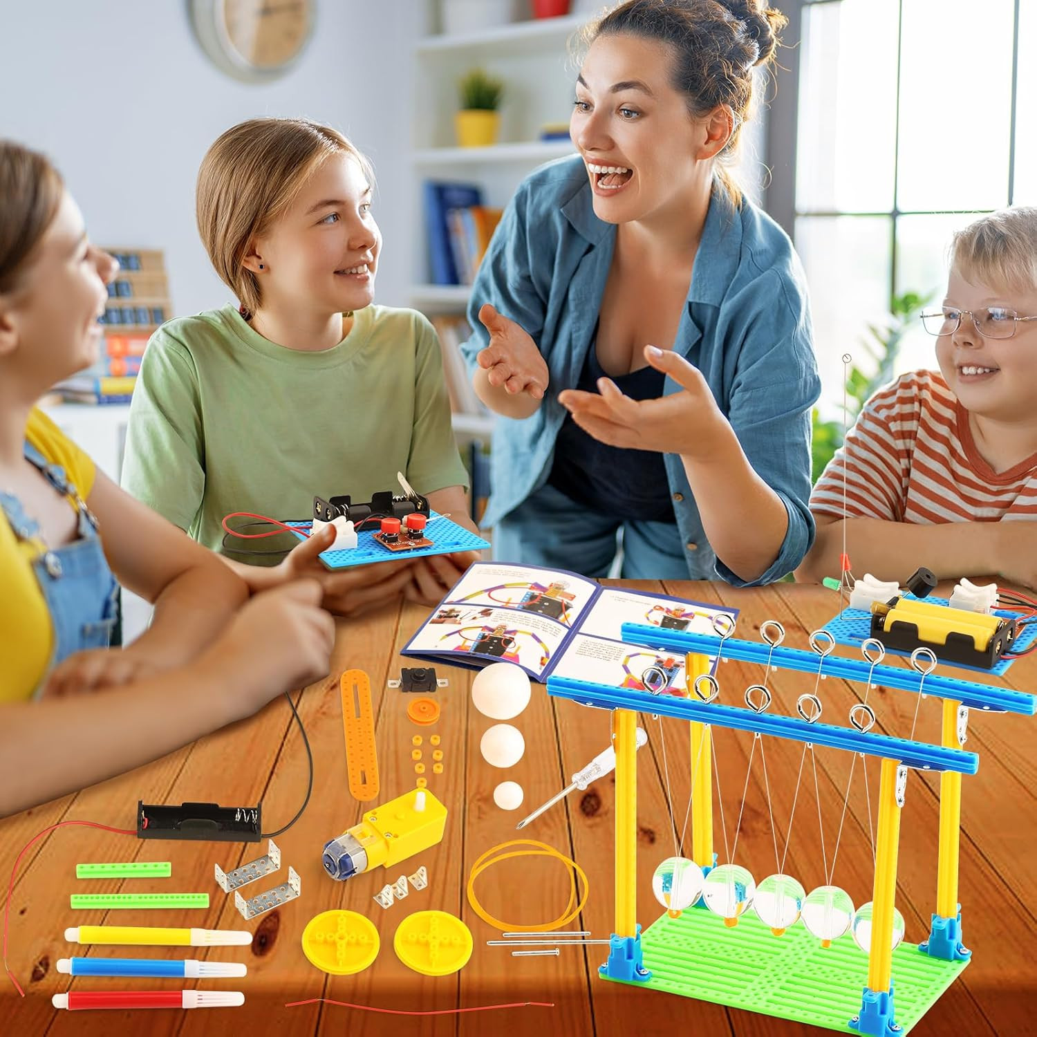 STEM Science Kits for Kids Age 8-12 Boys Activities Robot Building Kit 6-8 Girls
