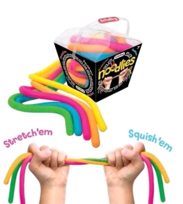 NeeDoh Noodlies Sensory Fidget Toy, RARE Nee Doh Stretchy Noodles AUTHENTIC USA