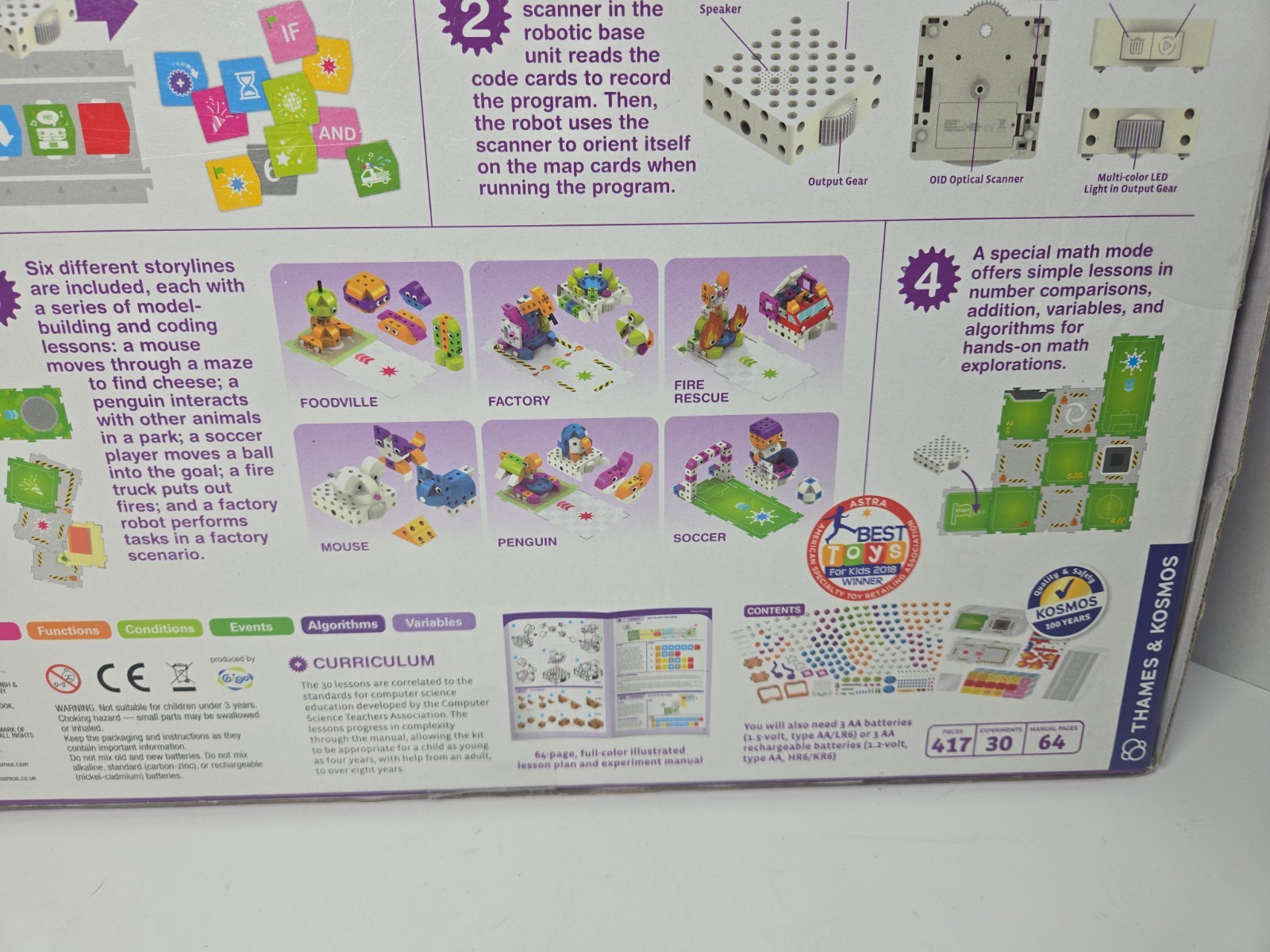 Thames & Kosmos Kids First Coding & Robotics 417 Pieces, 30 experiments Complete