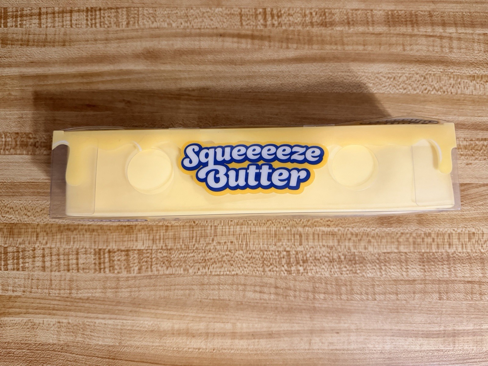 Sunny Days Toymendous REAL Squeeze Squishy 14oz Salted Butter New Sealed