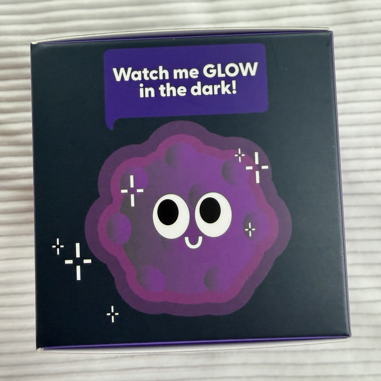 J’adore Glow Squish Super Duper Squishy Tactile Squeeze Toy Purple Ages 3-7