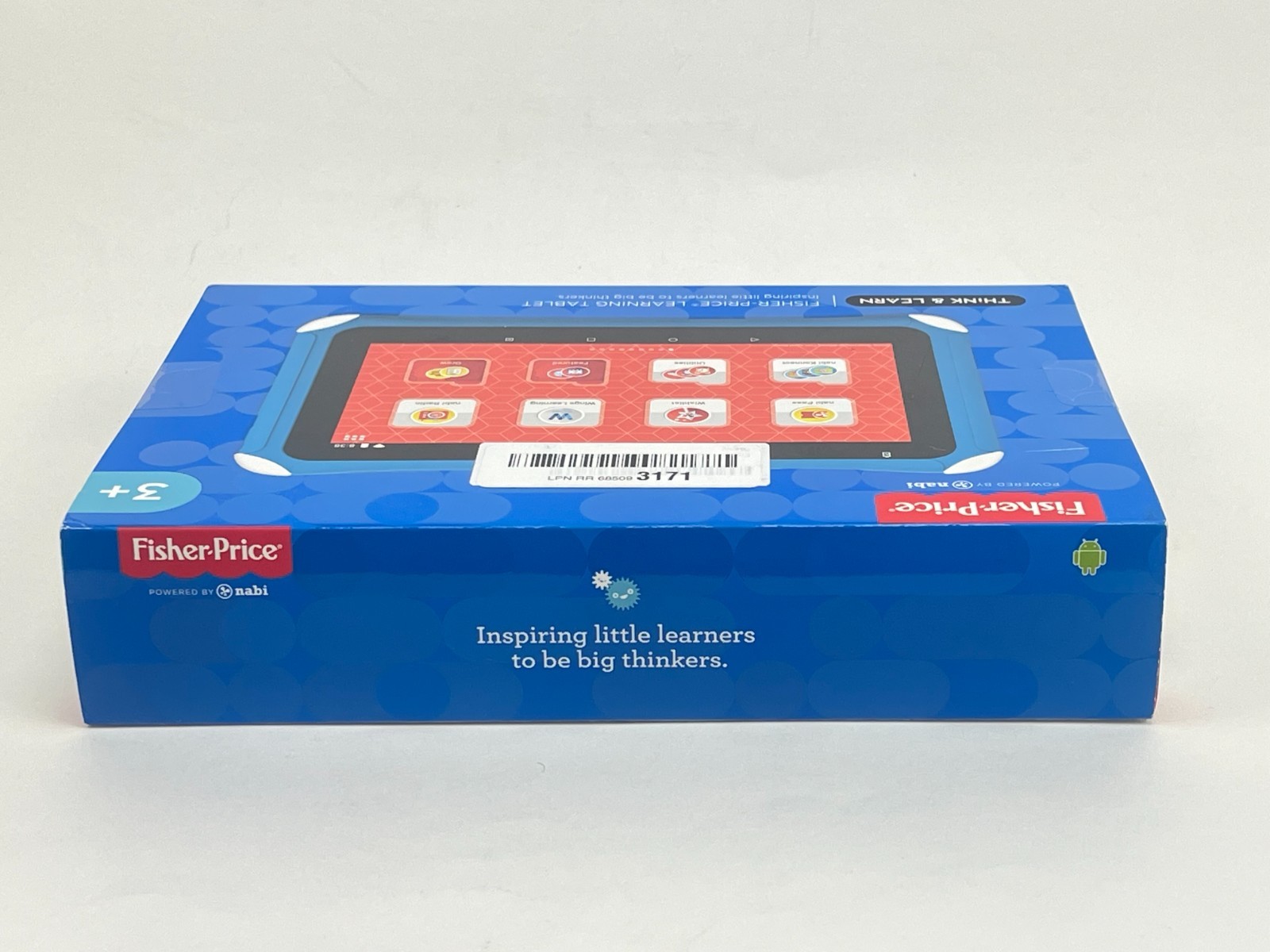 NEW Nabi Fisher-Price Learning 7″ Kids Tablet Android FGC64-9993 numbers 16GB