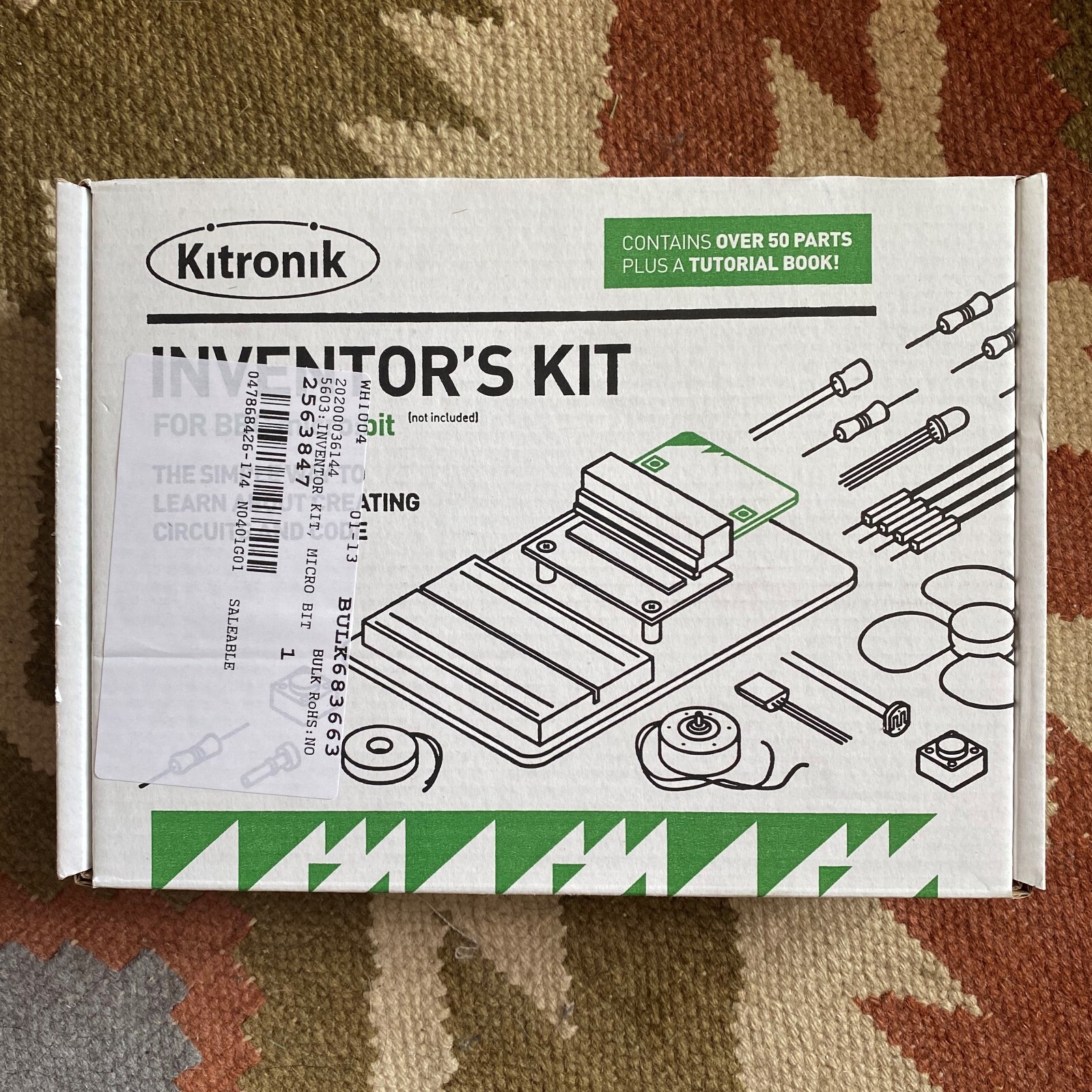 BBC micro:bit PLUS Kitronik Inventor’s Kit