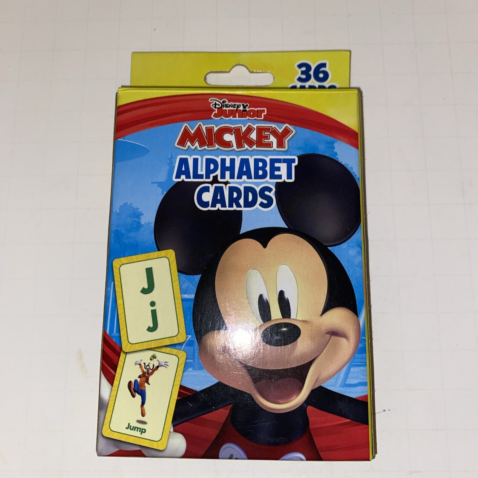 Flash Cards Set Of 5 Pre-k 3+ Math Alphabet Phonics Mickey Gabby Playskool