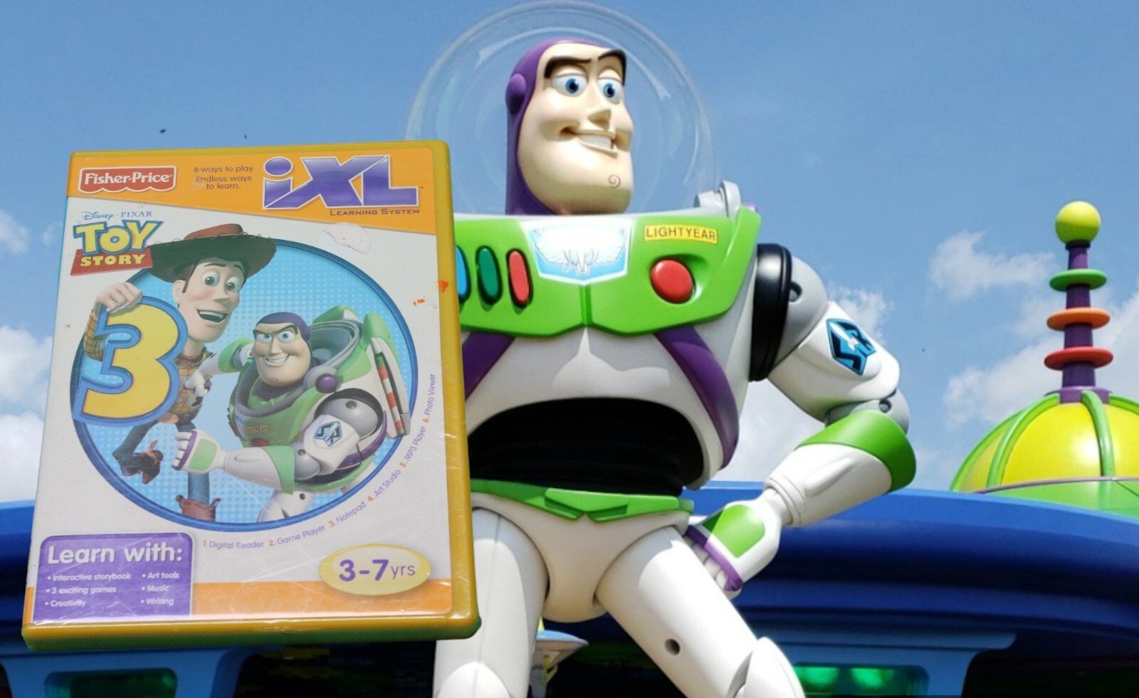 FISHER PRICE iXL – TOY STORY 3 DISNEY PIXAR KIDS LEARNING GAMES CD-ROM sealed