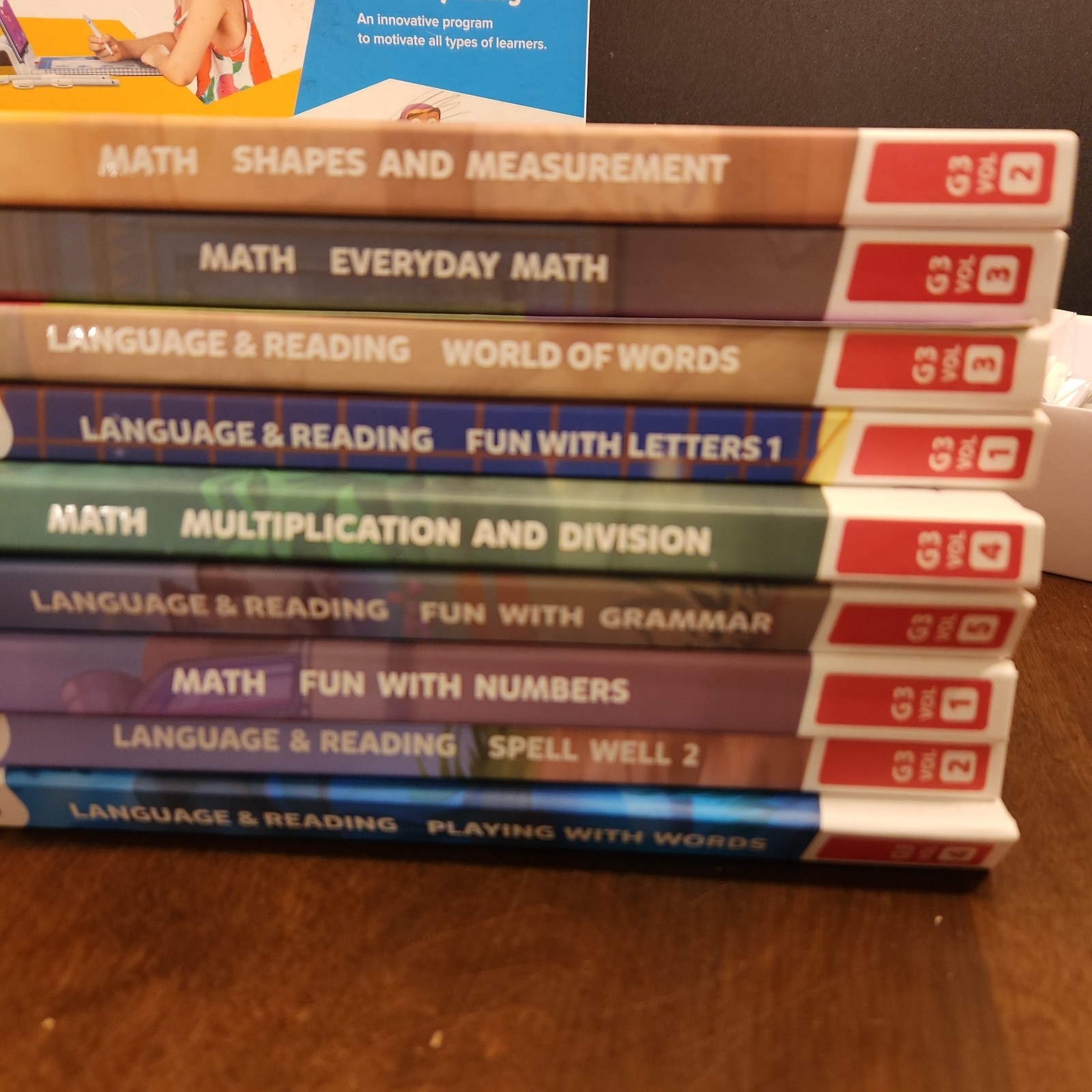 BYJU’s Magic Workbooks 3rd Grade Premium Edition Disney Pixar Book Set Lot