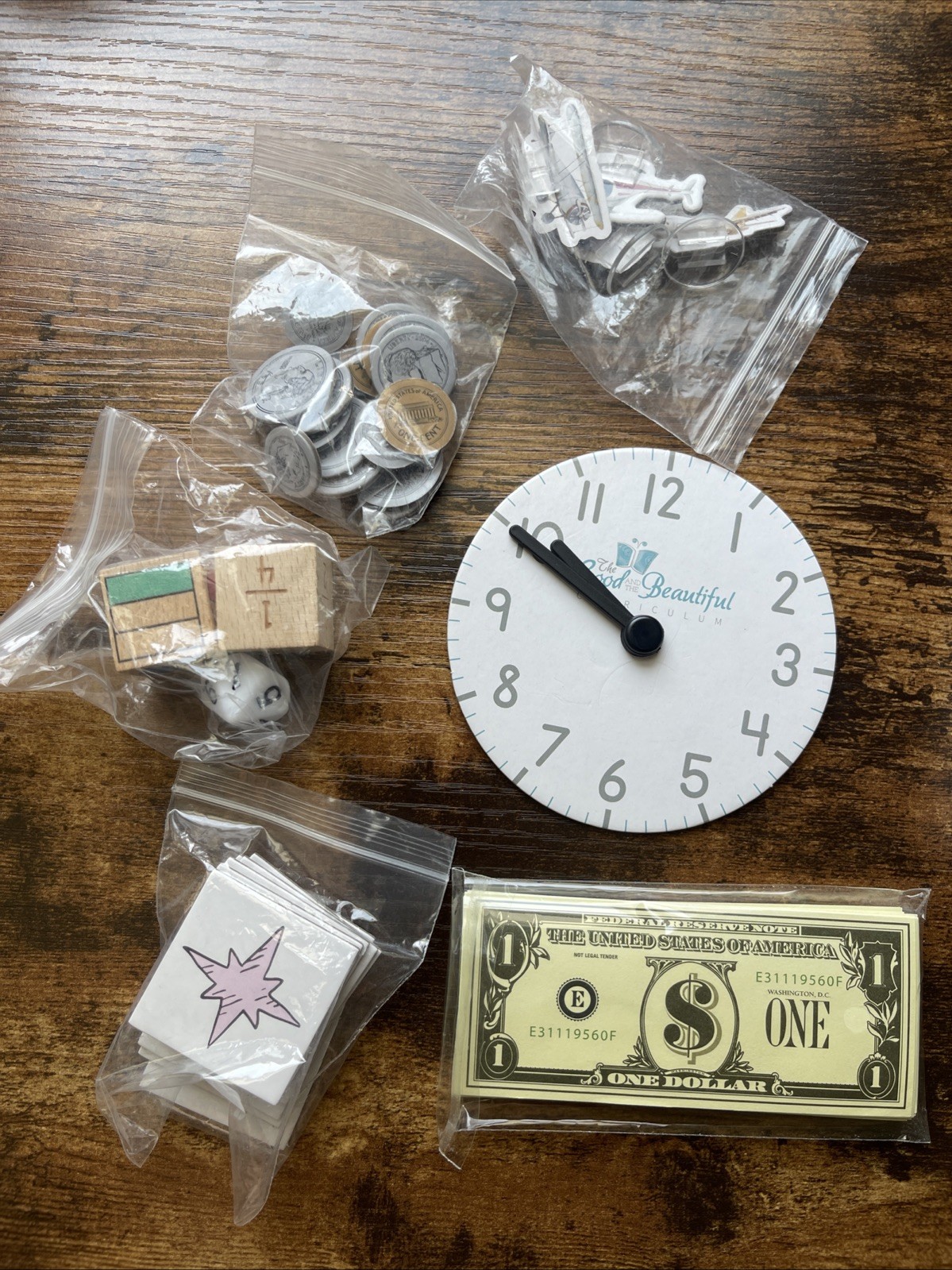 The Good and The Beautiful Math 2 Manipulatives Set Homeschool