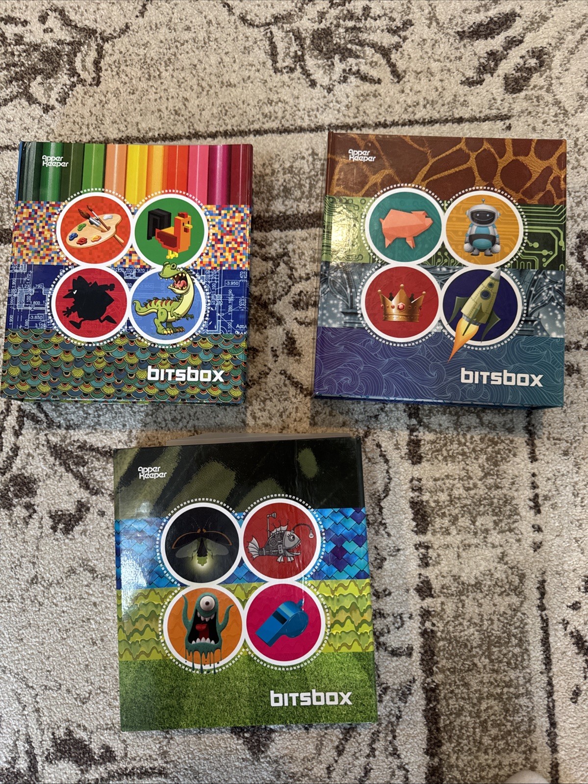 STEM Kit Bitsbox Lot (3 Apper Keepers), Sets 7-12 Plus Many More.