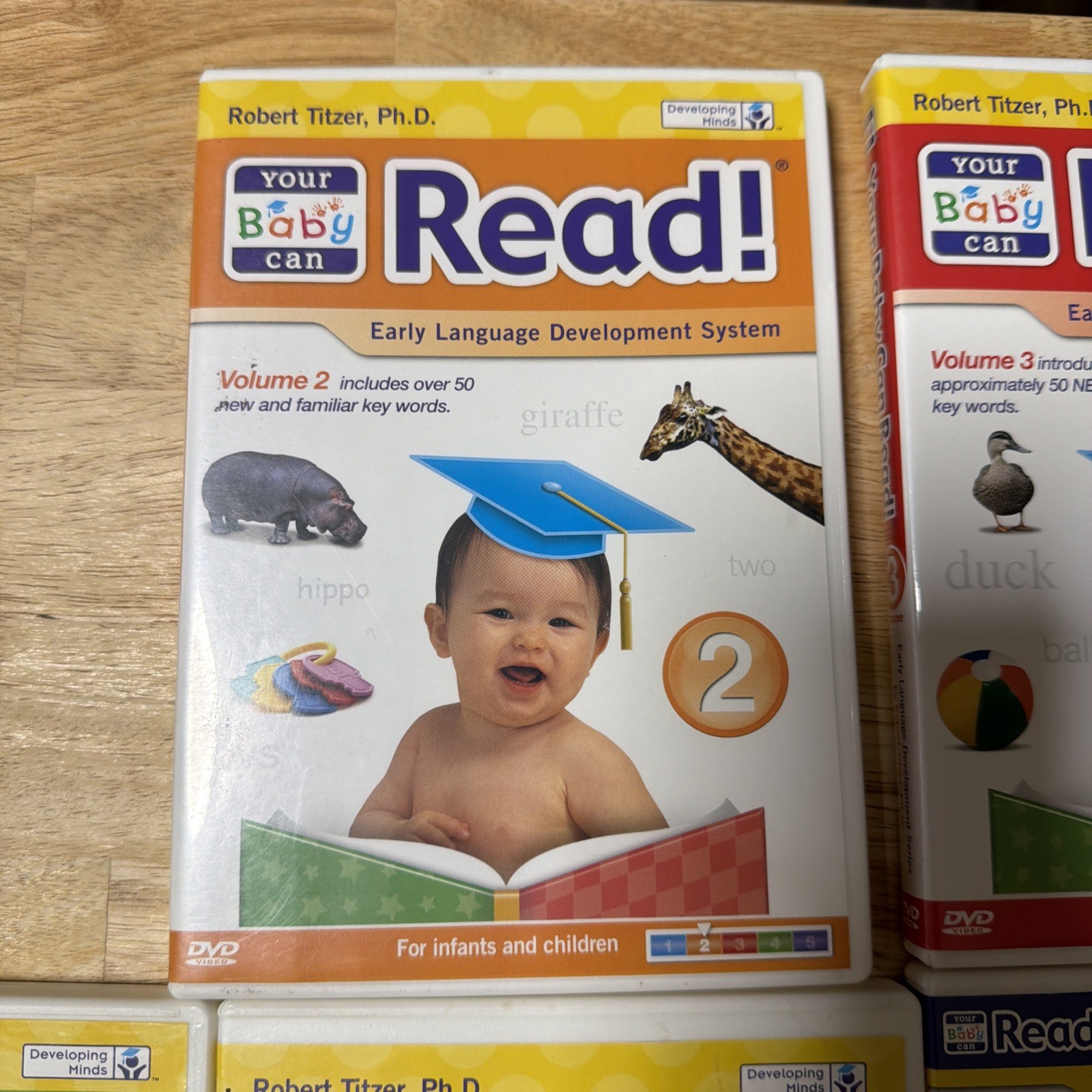 Your Baby Can Read Early Learning System DVDs R Titzer Ph.D Language Development