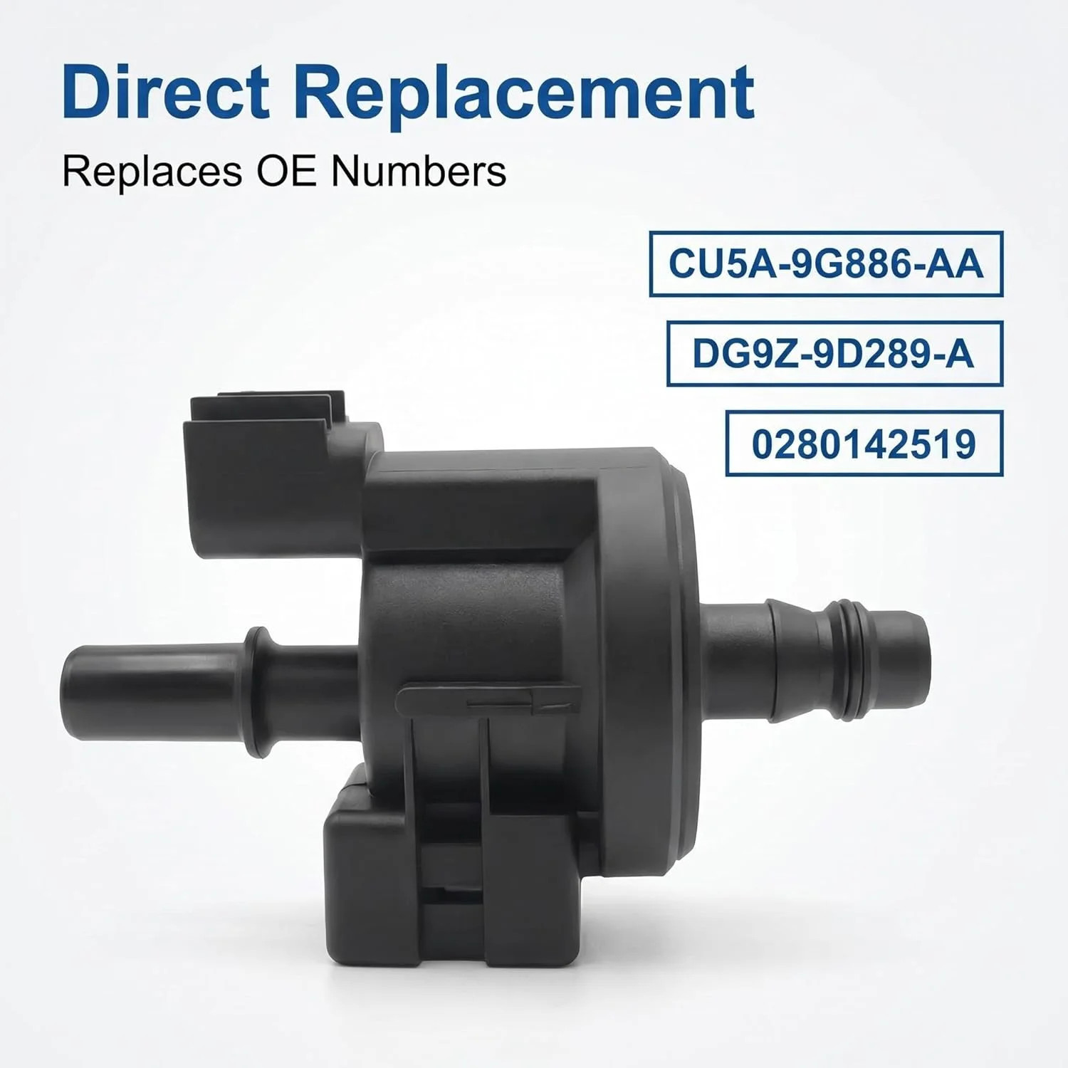0280142519 EVAP Vapor Canister Purge Valve Solenoid for Ford Fusion 1.5L 1.6L 2.