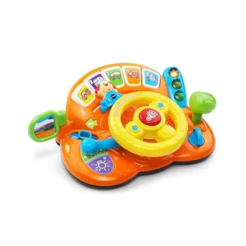 VTech Turn & Learn Driver Toy 80-166660 6-36 Months 60+ Melodies, Sounds NEW!