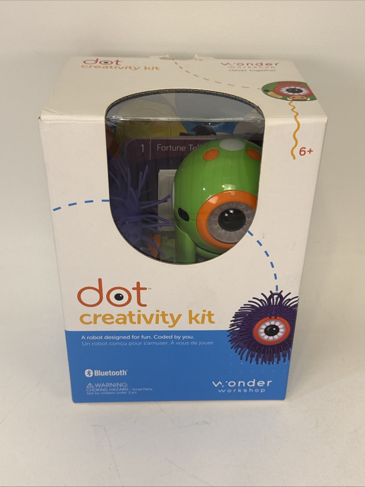 Wonder Workshop Dot Creativity Kit DO01 Robot Bluetooth Ages 6+ 2017 APP control