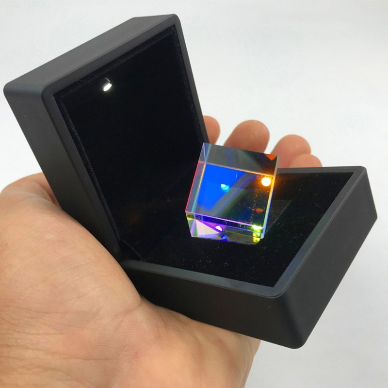 Color-collecting Prism 6-sided Light Cube With Light Box Color Prism Square Gift