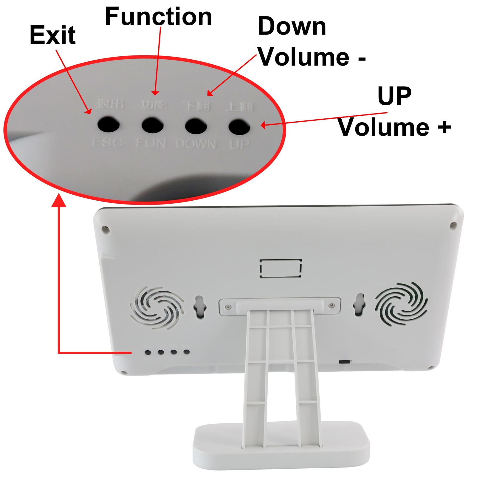 Wireless Quiz Answer Game Buzzer System 262ft Range 10 Buttons Set for Trivia